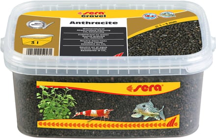 Gravel Anthracite Ø 1 – 3 mm 3 l