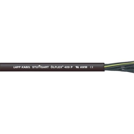 LAPP ÖLFLEX® 409 P Stuurstroomkabel 7 G 2.5 mm² Zwart 1311407 per meter