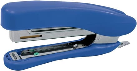 Mini Nietmachine - Nietpistool Tackers - Klusjes Thuis - Metaal Constructie - 10.6 cm - Blauw