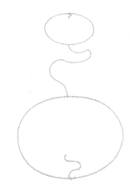 Elli - Sieradenboxen - Dames bodyketting taille hart liefde in 925 sterling zilver - Dames