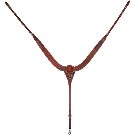 Jachtnekband voor paard met decorative western stiksels Pool's