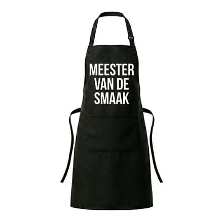 Meester van de smaak Barbeque Schort | BBQ Zomer Schort | Keuken Schort