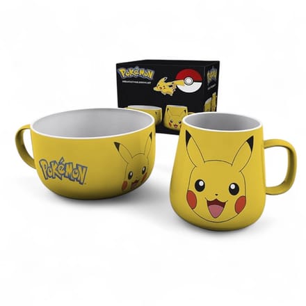 Pokémon - Gaming Mokken set - Pikachu - voor Geen - geel