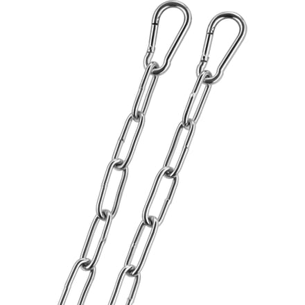 Rimba - Ketting gelast Met karabijn haken - 100 cm