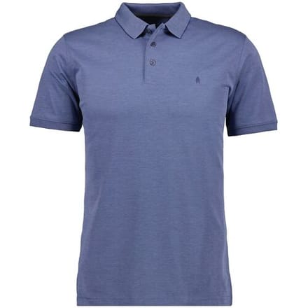 Ragman Uni Polo Light Cotton Mix Blue Turquoise / male