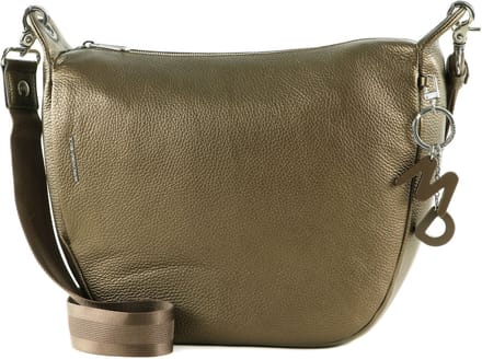 MANDARINA DUCK Leren Schoudertas Mellow Lux Crossover Bag Bronzo Brons