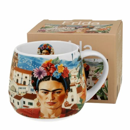 Duo Porseleinen Mok "Mexicaanse Kunst" - 430 ml