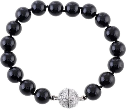 Behave - Parelarmband met magneetsluiting - avondlook accessoire