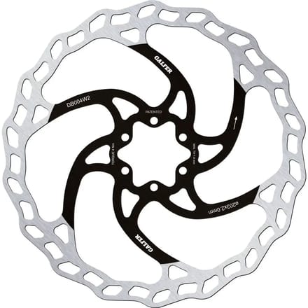 Galfer Wave E-bike 2.0 Mm Remschijf Zwart,Zilver 180 mm