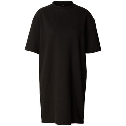 Urban Classics Ladies Structured Jersey Tee Dress Dames Mini-jurk - zwart - XL