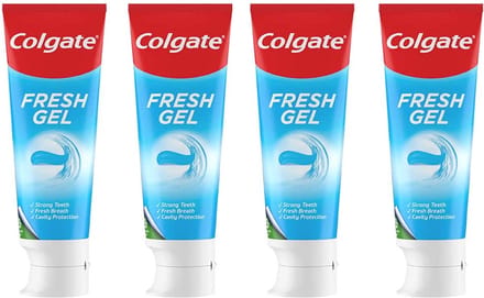 Colgate Tandpasta - Fresh Gel - Voordeelverpakking - 4 x 75 ml