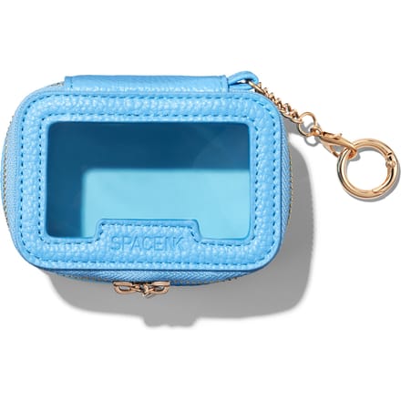 Space NK Micro Travel Bag Charm Poolside Blue