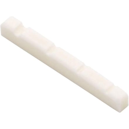 Rund Been Wit Topzadel 42mm Vervanging voor 4-snarige Elektrische Basgitaar wit