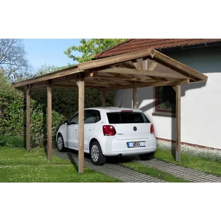 Weka Carport 611 288x389cm
