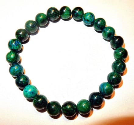 Eilat Chrysocolla Elastische Armband