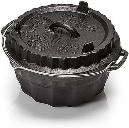Tulbandvorm - Bakvorm - Taarten Bakken - Gietijzer - 23 cm - Zwart