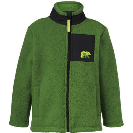 LUPILU Kinder fleecevest (groen, 122/128)