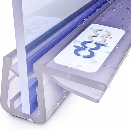 Douchestrip 100 cm voor 6-8 mm Glasdikte - Waterkerende Afdichting Douchedeur