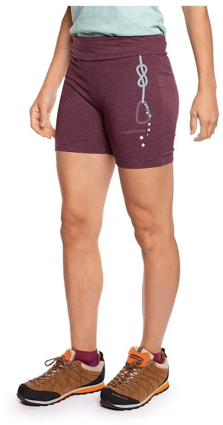 Trangoworld Passua Korte Broek Paars M Vrouw