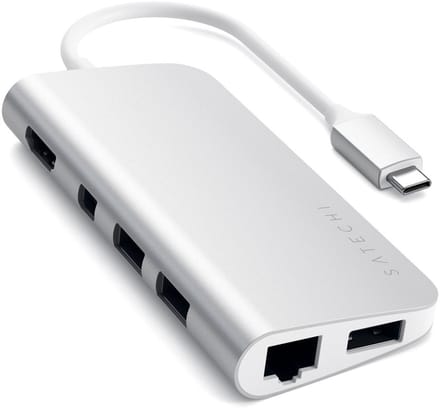 Satechi TYPE-C Multimedia Adapter - Grijs