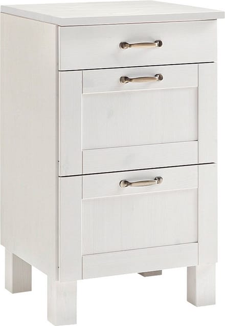 Alby-Kast - 3 Lades - Wit