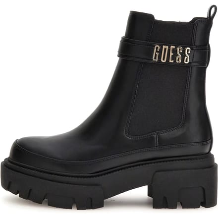 Guess Yelma Boots Dames Laarzen - Zwart - Maat 39