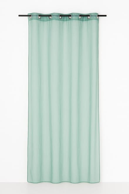 Monna voorhang gordijn mint 8 Rings 135 x 260 cm