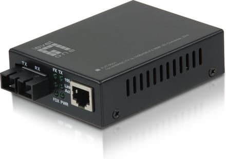 LevelOne FVT-2001 - fibre media converter - 100Mb LAN