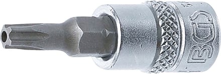 BGS Dopsleutelbit - 1/4 - TS-profiel (voor Torx-plus) met boring TS25