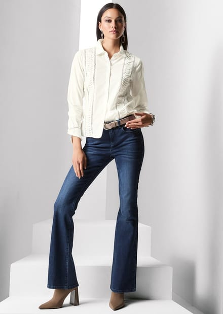 MADELEINE Blouse Blouse. Puur katoen