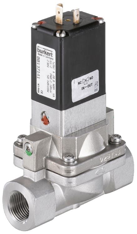 Magneetventiel G3/4'' NO RVS NBR 0.2-16bar/3-232psi 24VDC 5282 210838