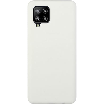 Mocaa Samsung Galaxy A42 Slim-Fit Telefoonhoesje Wit