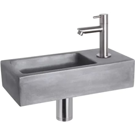 Differnz Fonteinset Mix&match Ravo Beton Recht Mat Chroom