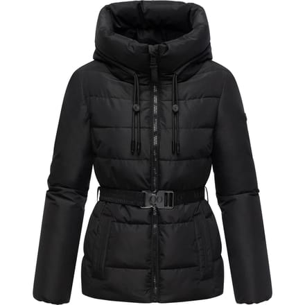 Marikoo dames winterjas Himee met tailleceintuur & magneetzakken