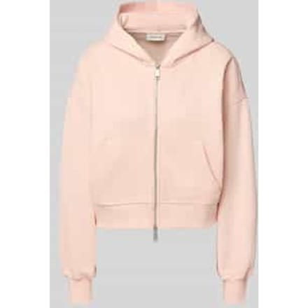 Oversized sweatjack met capuchon