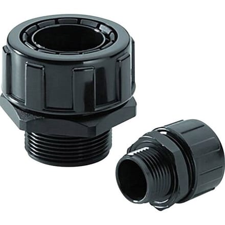 LAPP 55502473 SILVYN® MPC PG16 BK Slangbevestiging Zwart PG16 Recht 10 stuk(s)