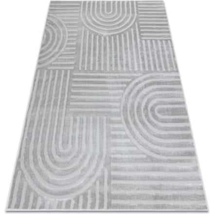 Kleden Rugsx Tapijt BALANCE 1918 grijs - Geometrisch, structure 80x150 cm