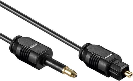 Powteq - 5 meter premium optische geluidslabel - mini Toslink naar Toslink kabel