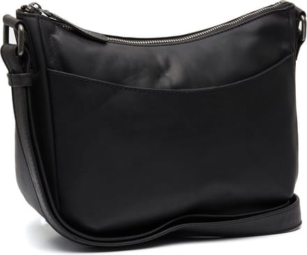 Chesterfield Henderson Waxed Pull Up Schoudertas - Zwart