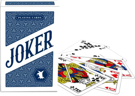 Cartamundi Speelkaarten Bridge Joker Karton Blauw/wit