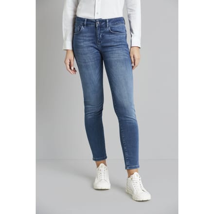 Bugatti Damen 5-pocket jeans met flexcity stretch