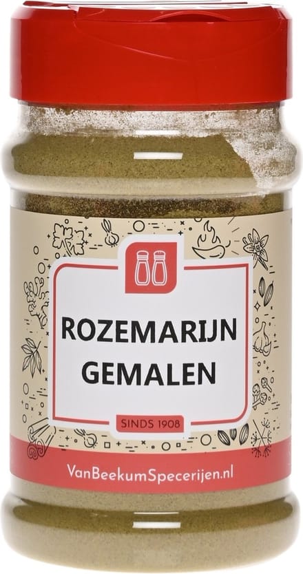 Van Beekum Specerijen - Rozemarijn Gemalen - Strooibus 80 Gram