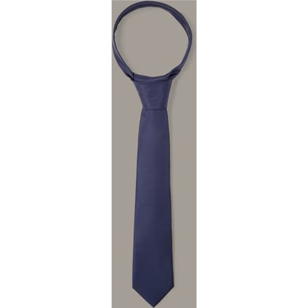 Zijden stropdas, donkerblauw