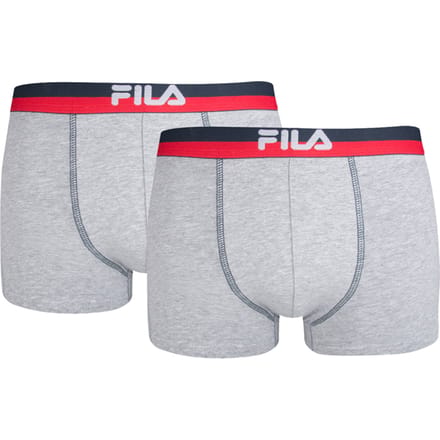 Fila Boxershort Urban 2-Pack Met Logo Tailleband Katoen