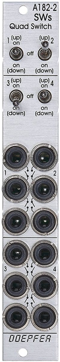 Doepfer A-182-2 Quad Switches - Logic modules