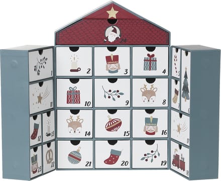 Vertbaudet Adventskalender huis van karton