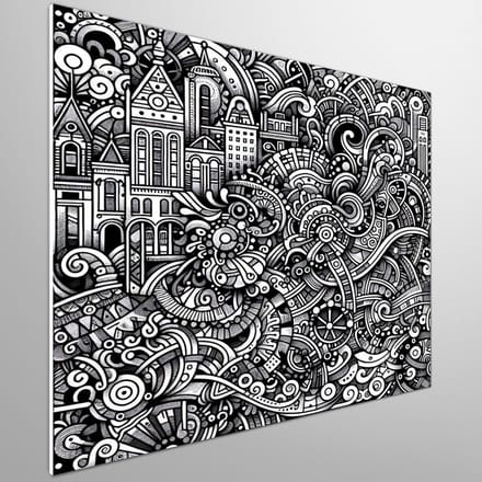 Kunstprint | Wanddecoratie | Forex | 75 × 75 cm