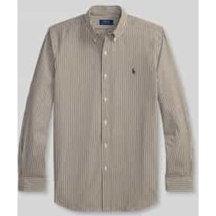 Slim fit vrijetijdsoverhemd van katoenmix