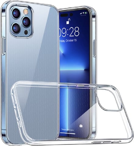 Geschikt voor iPhone 15 Pro Hoesje - iPhone 15 Pro Hoes TPU Transparant Siliconen Case