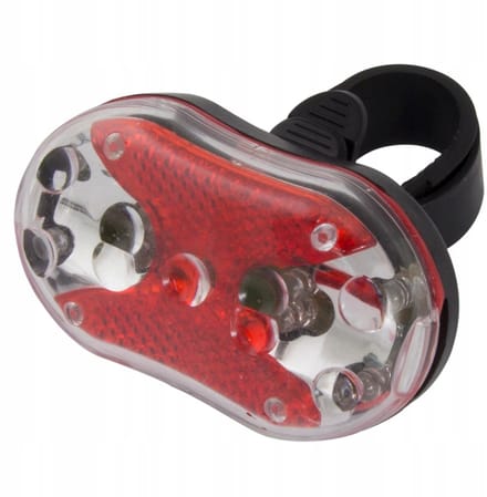 Sterkere LED Fietslamp Achter - 7 standen, waterdicht